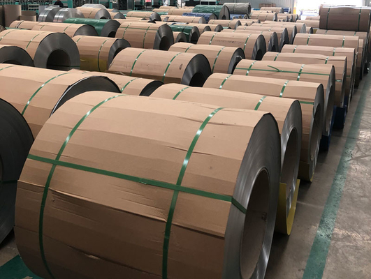Austenitic Stainless Steel 321 Coil Ss Strip Coil 2438mm 3048mm Length