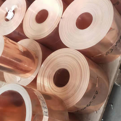 CuSn6 C5191 CuSn8 C5210 Phosphor Bronze Strip Coil For Electronic Connectors
