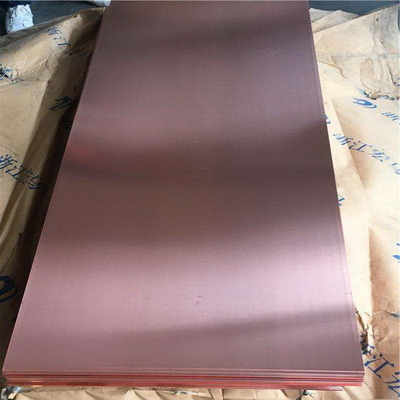 H65 H62 H59 2mm 10mm Copper Sheet Plate For Decoration Customized Shape