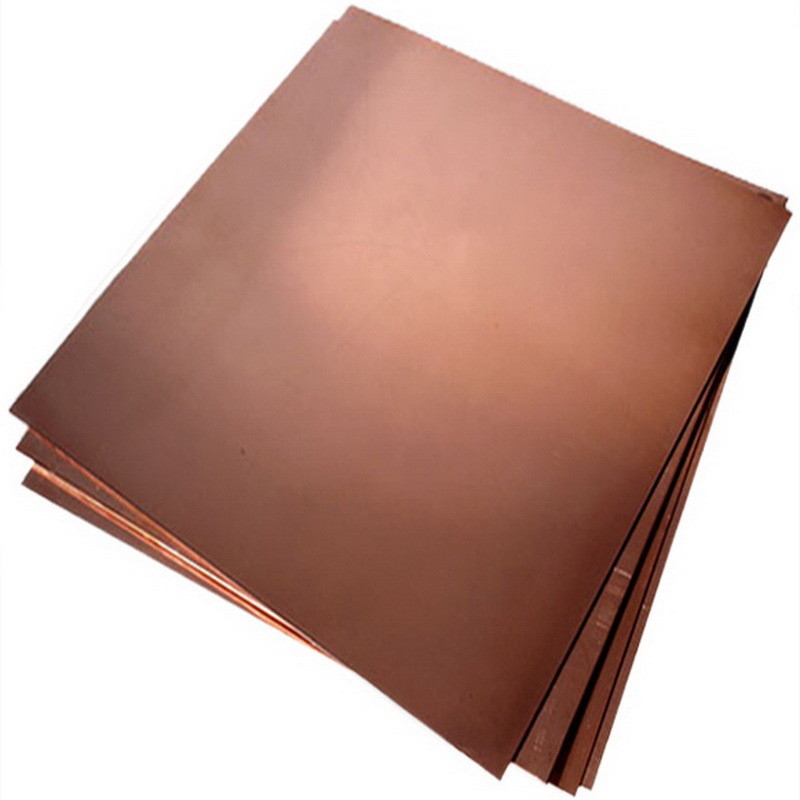 H65 H62 H59 2mm 10mm Copper Sheet Plate For Decoration Customized Shape